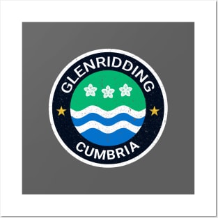 Glenridding  Cumbria Flag Posters and Art